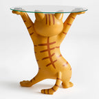 23" H, Enchanting Cat Side Table