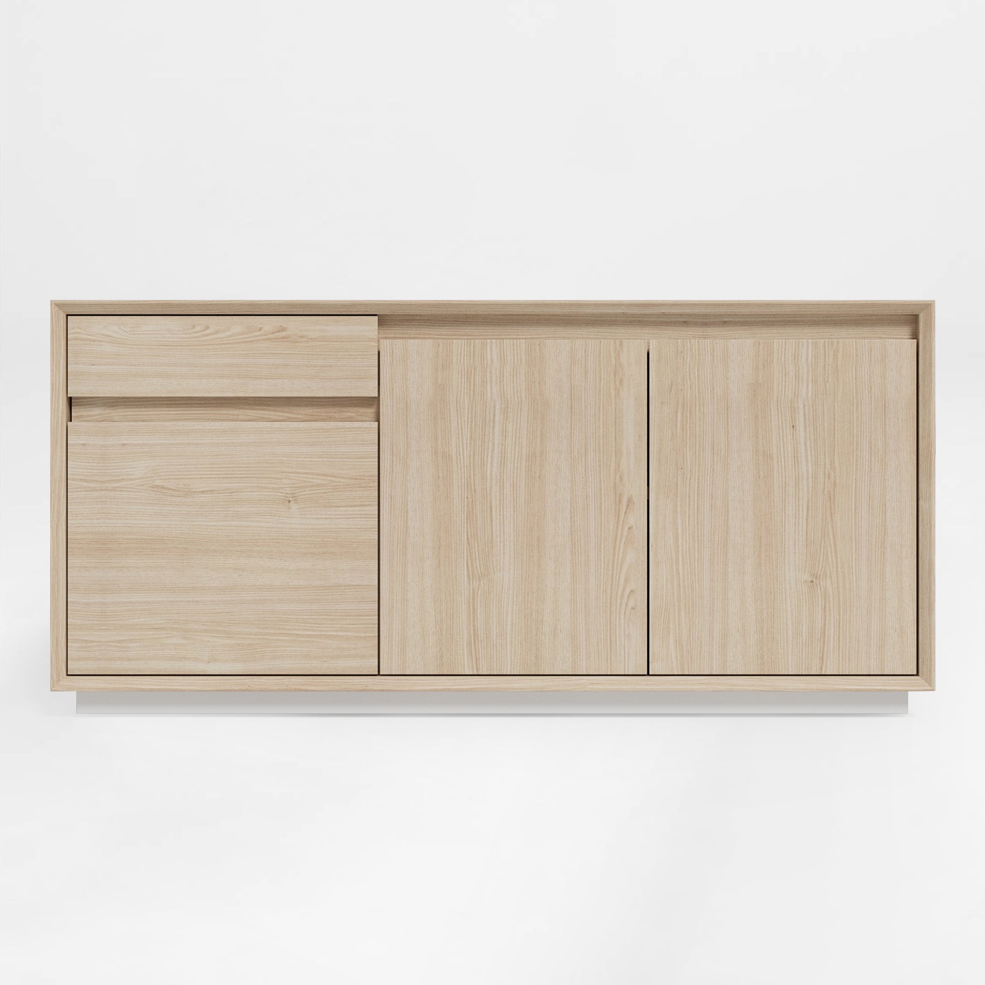 Zen Pro Series, 87"/72" Executive Standing Desk with Cabinets Set