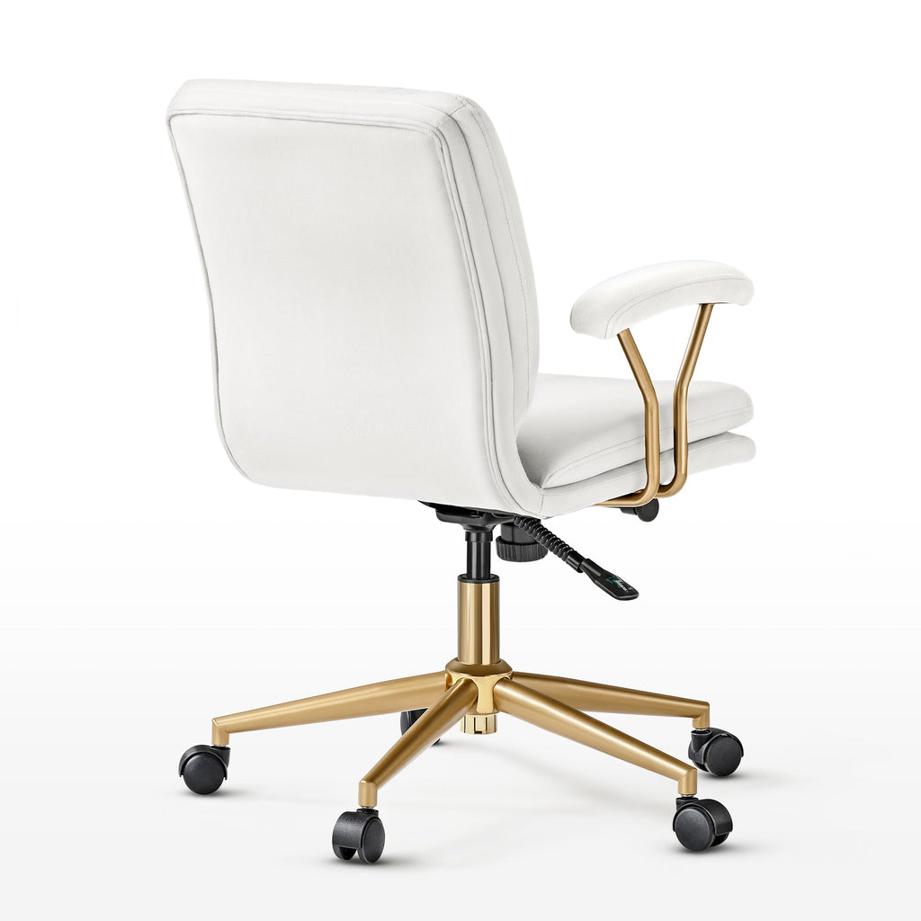 Adena Velvet Office Chair