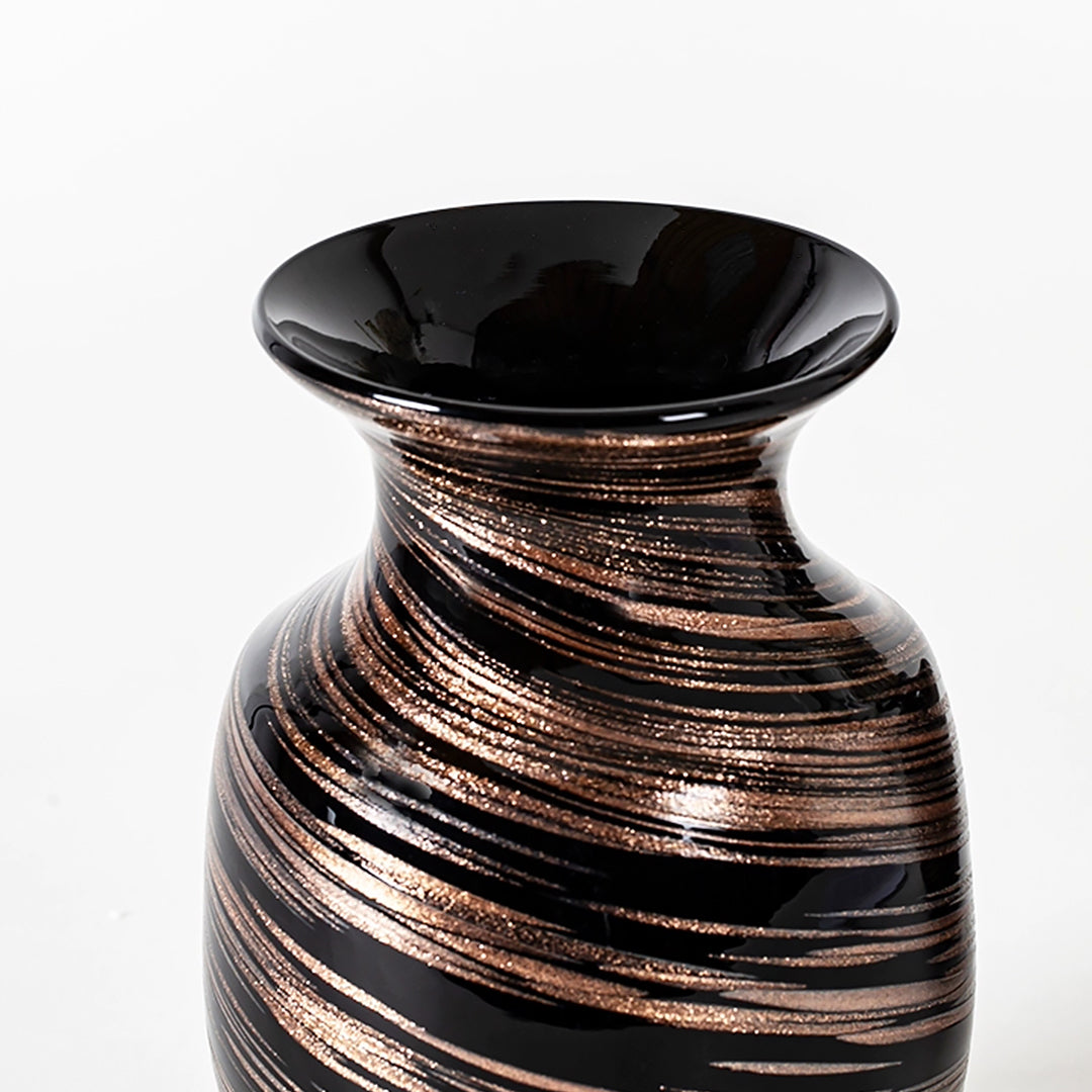HD-02, 7.5"/9" H, Rustic Vase