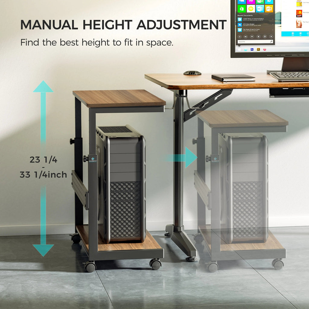 Mobile Height Adjustable CPU Cart