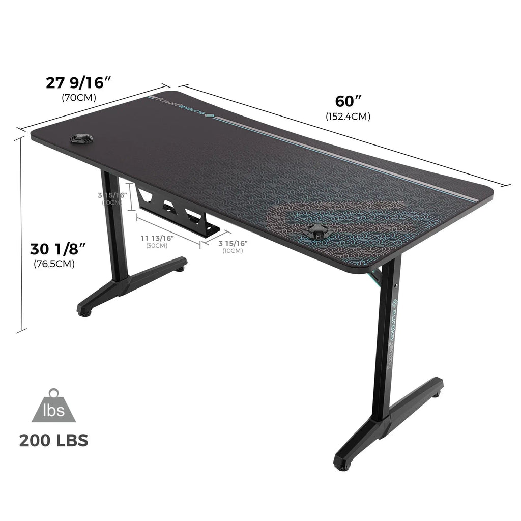 Full-Surface Mousepad Gaming Desk (60"x27")