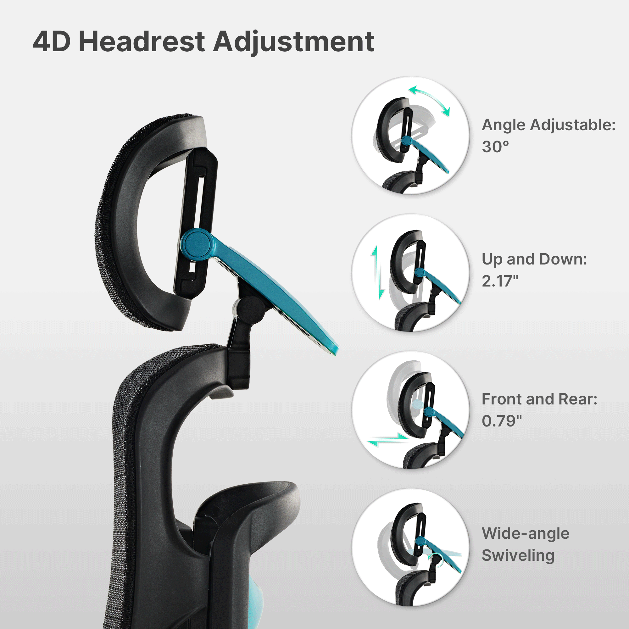 Axion, Ergonomic Hybrid Chair