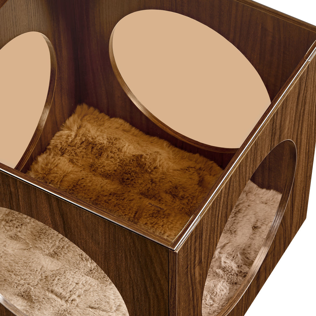 Peek-a-Boo Cat Bed and Side Table