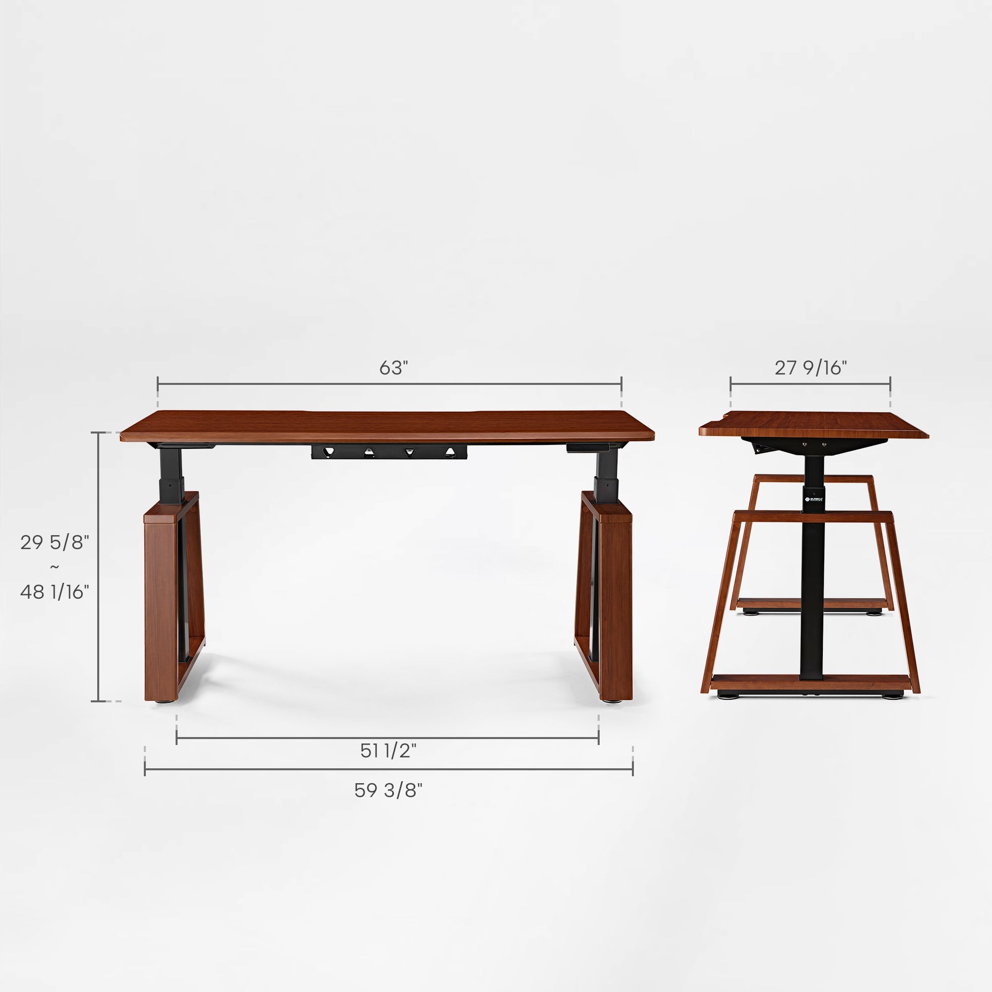 Ark Lite Standing Desk (63"x27")