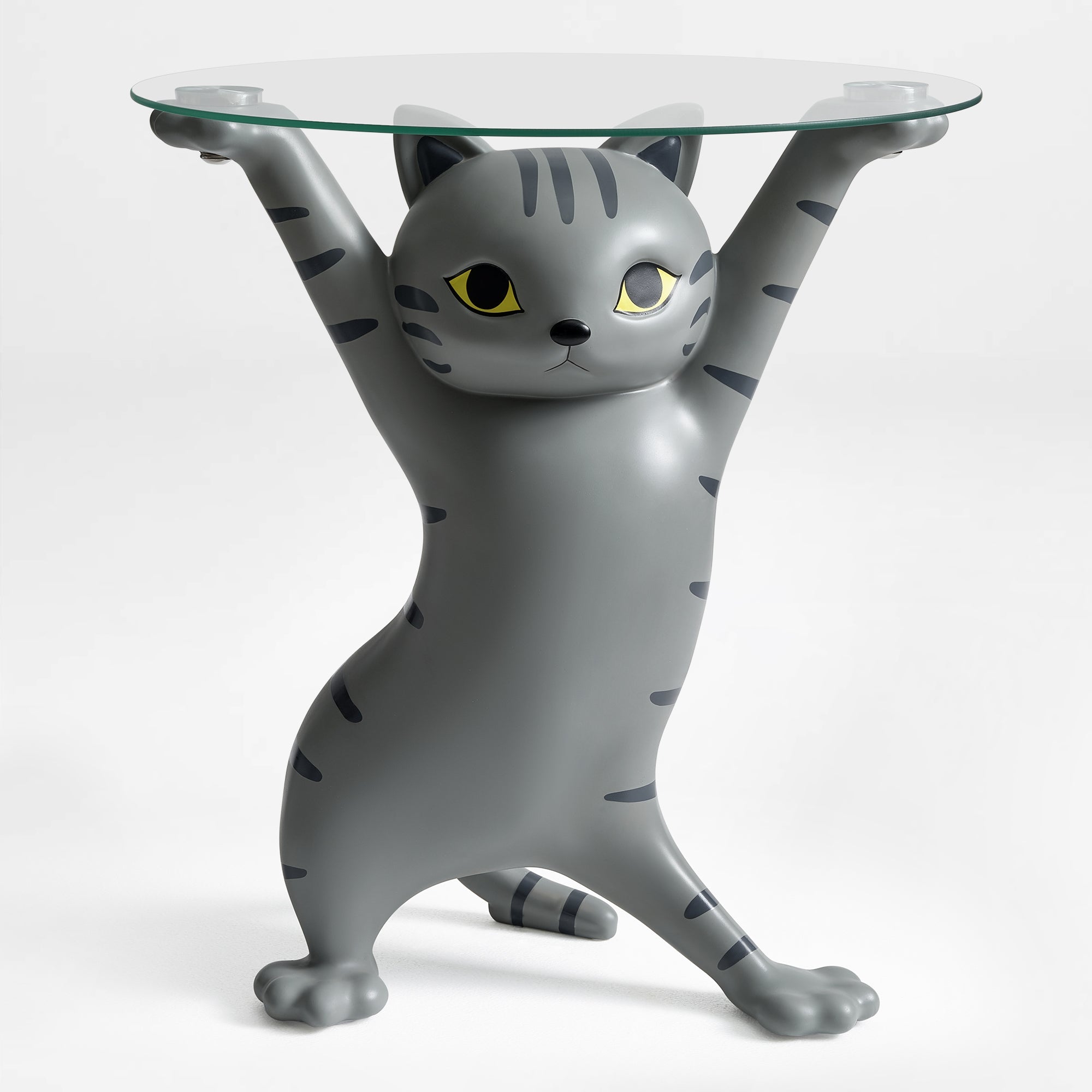 23" H, Enchanting Cat Side Table