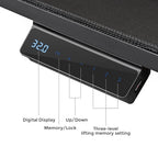 Aero Pro Wing Shaped Standing Desk (63"x23")