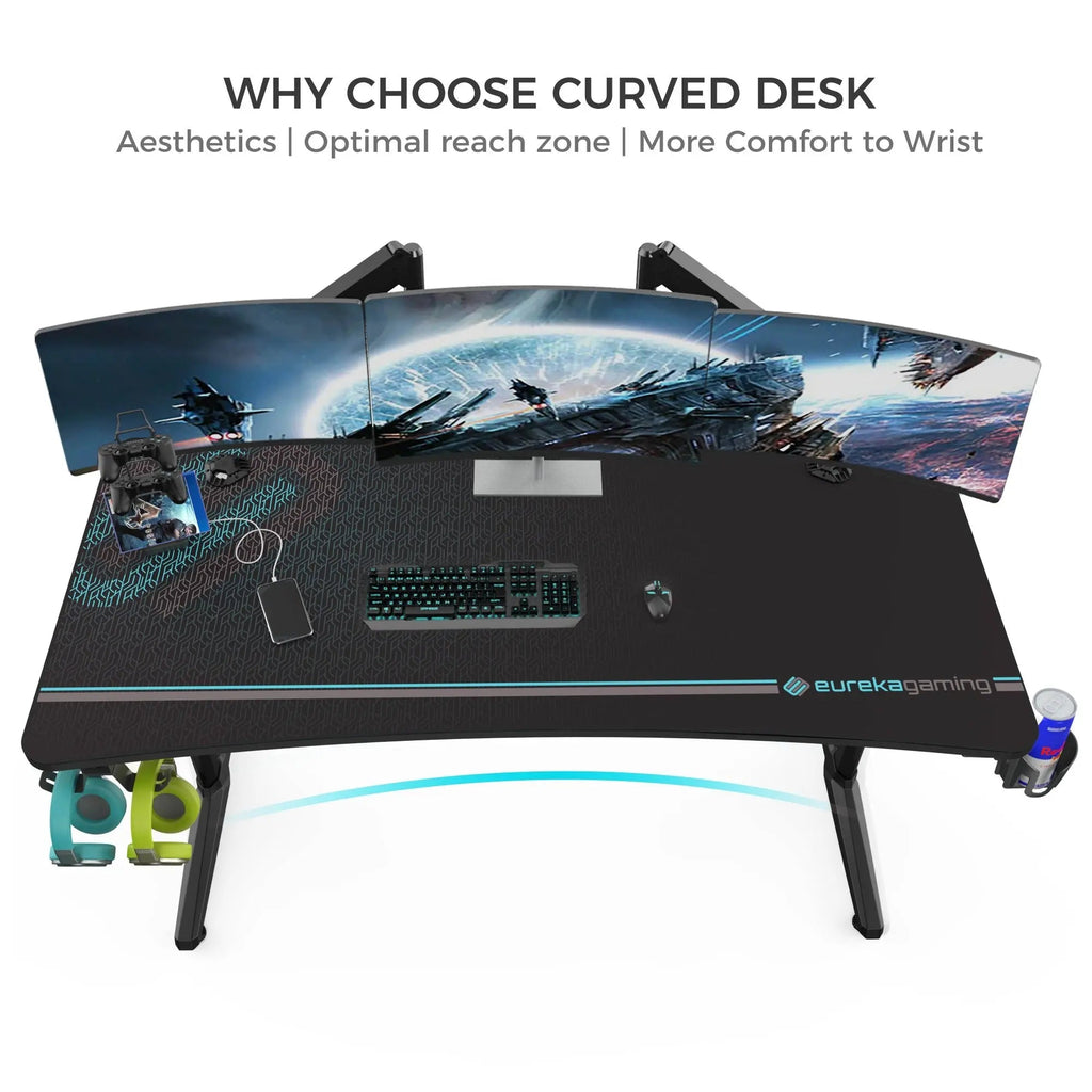 Full-Surface Mousepad Gaming Desk (60"x27")