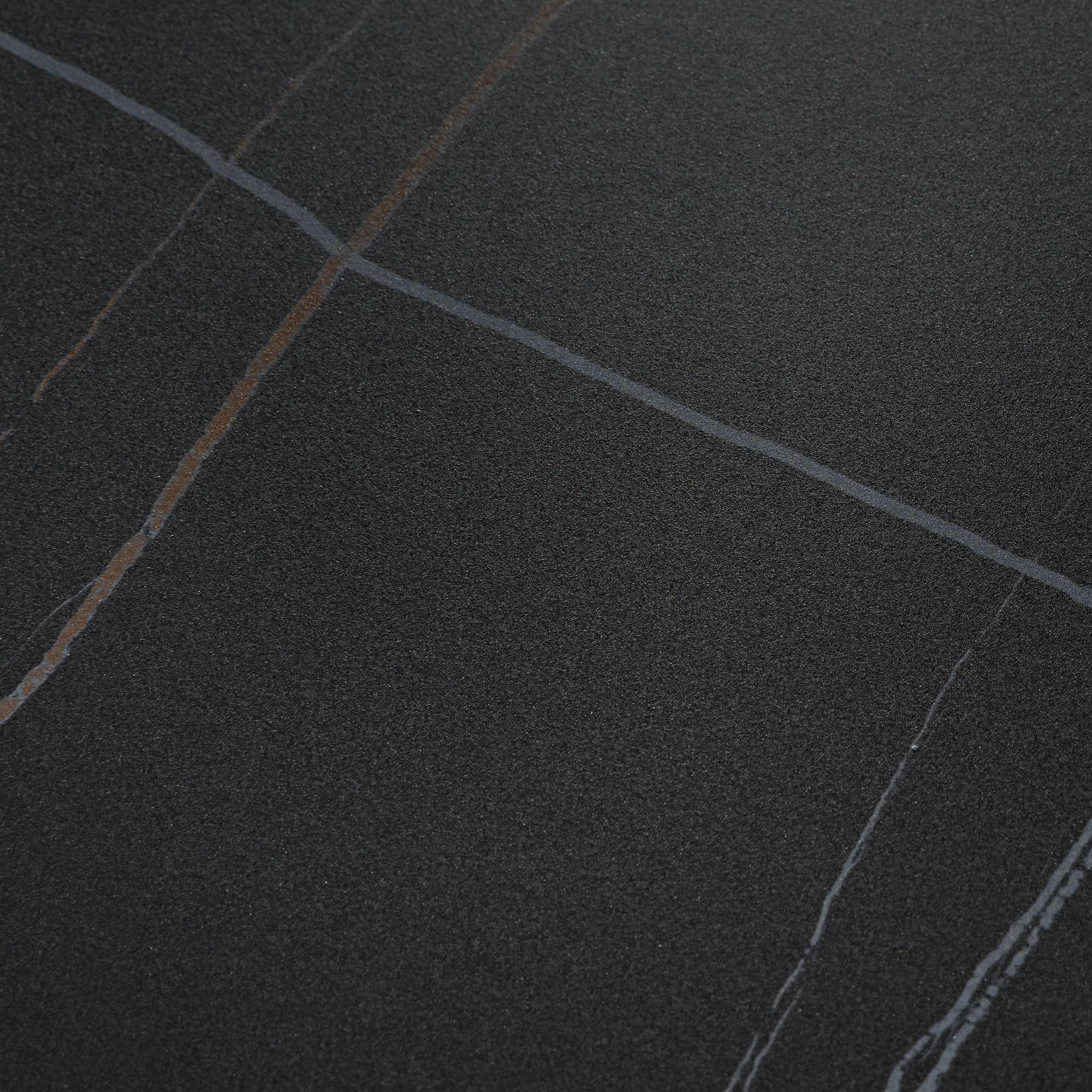 Oasis, 105.5" Dining Table with Sintered Stone, Black