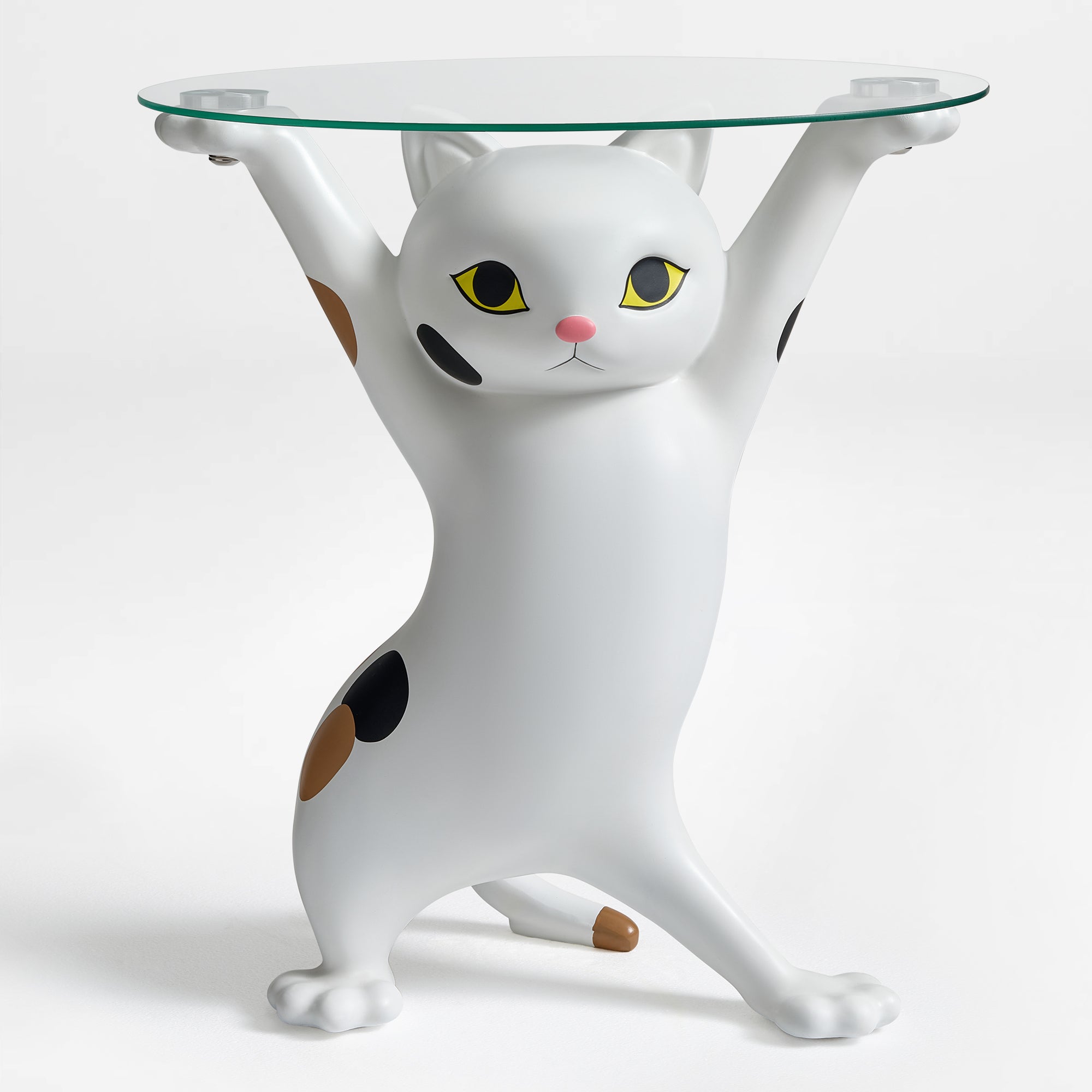 23" H, Enchanting Cat Side Table