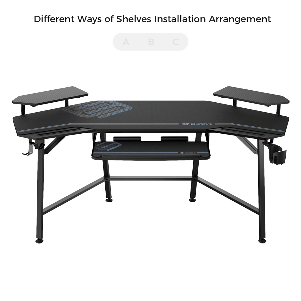 Convertible Desktop Shelves, Set of 2