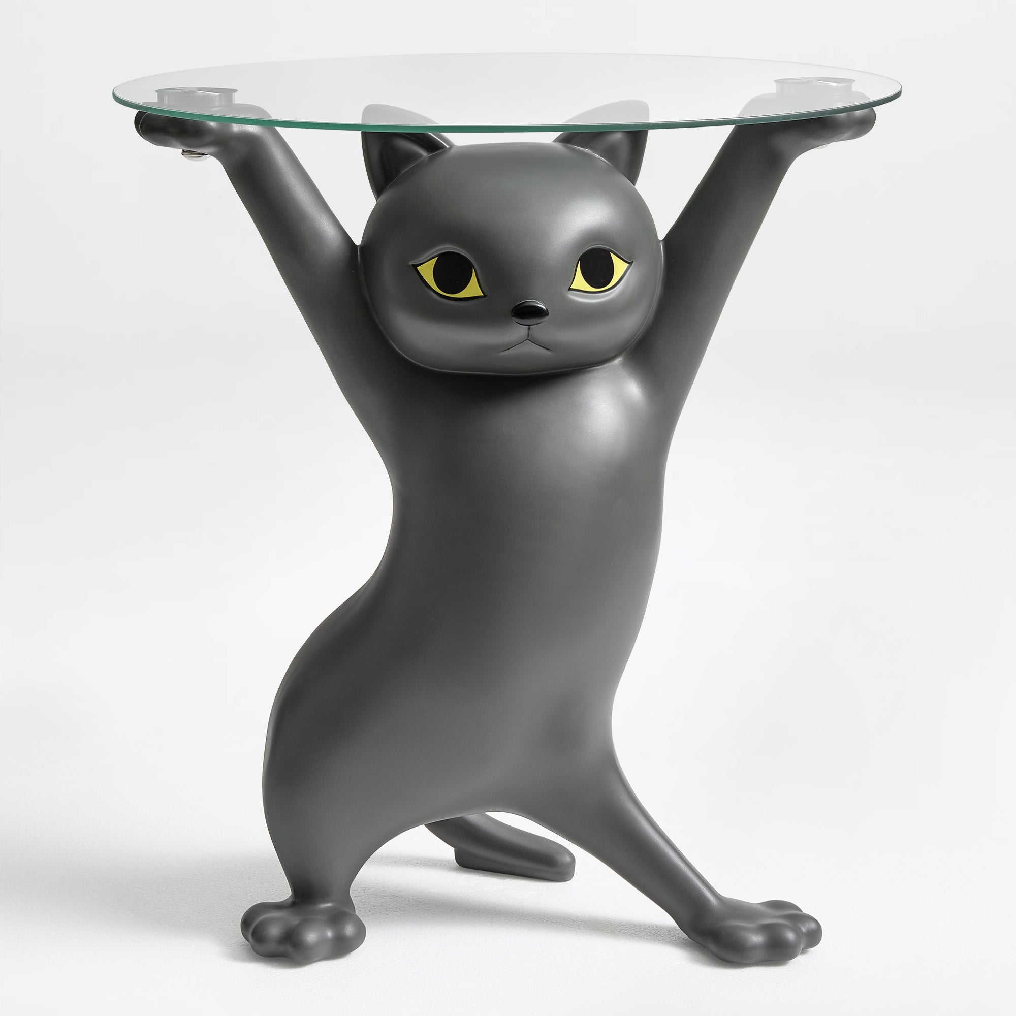 23" H, Enchanting Cat Side Table