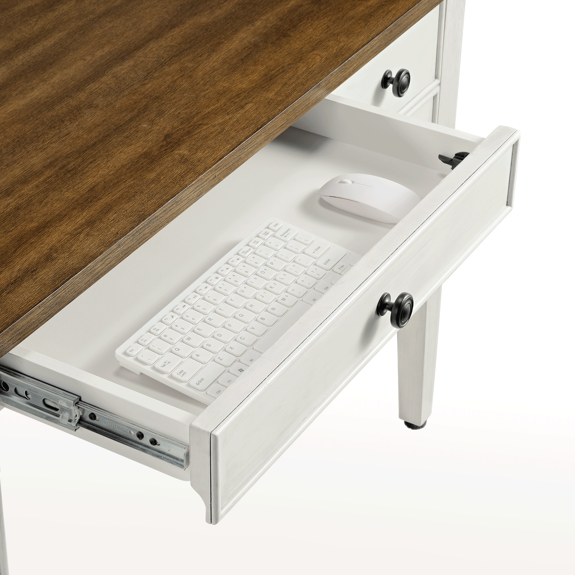 Farmhouse Office Desk with Drawers