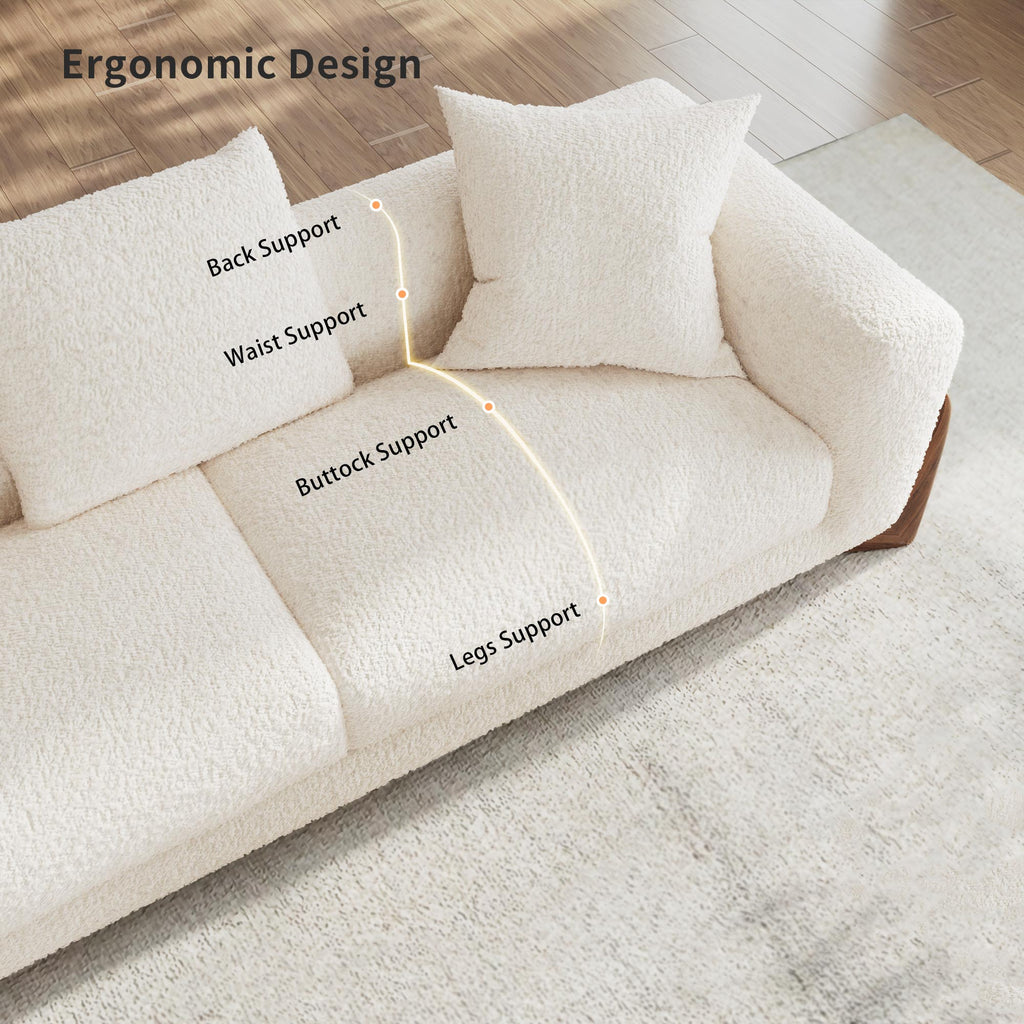 Rowan, Upholstered Accent Chair, Off White