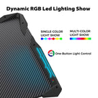 Gaming Desk with Z Shaped Legs (61"x25")