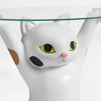 23" H, Enchanting Cat Side Table