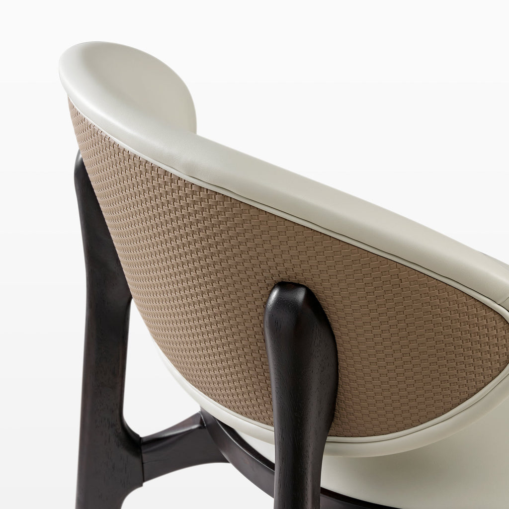 Cedar, Dining Side Chairs Set of 2, Off-White