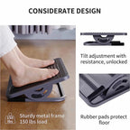 Adjustable Ergonomic Footrest