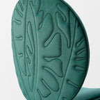 Kataleah, Velvet Dining Side Chairs Set of 2, Green