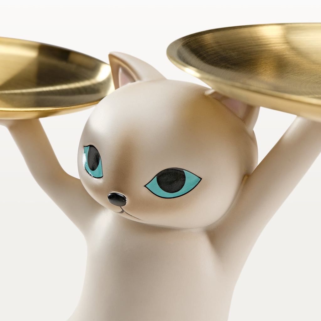 23" H, Enchanting Cat Side Table