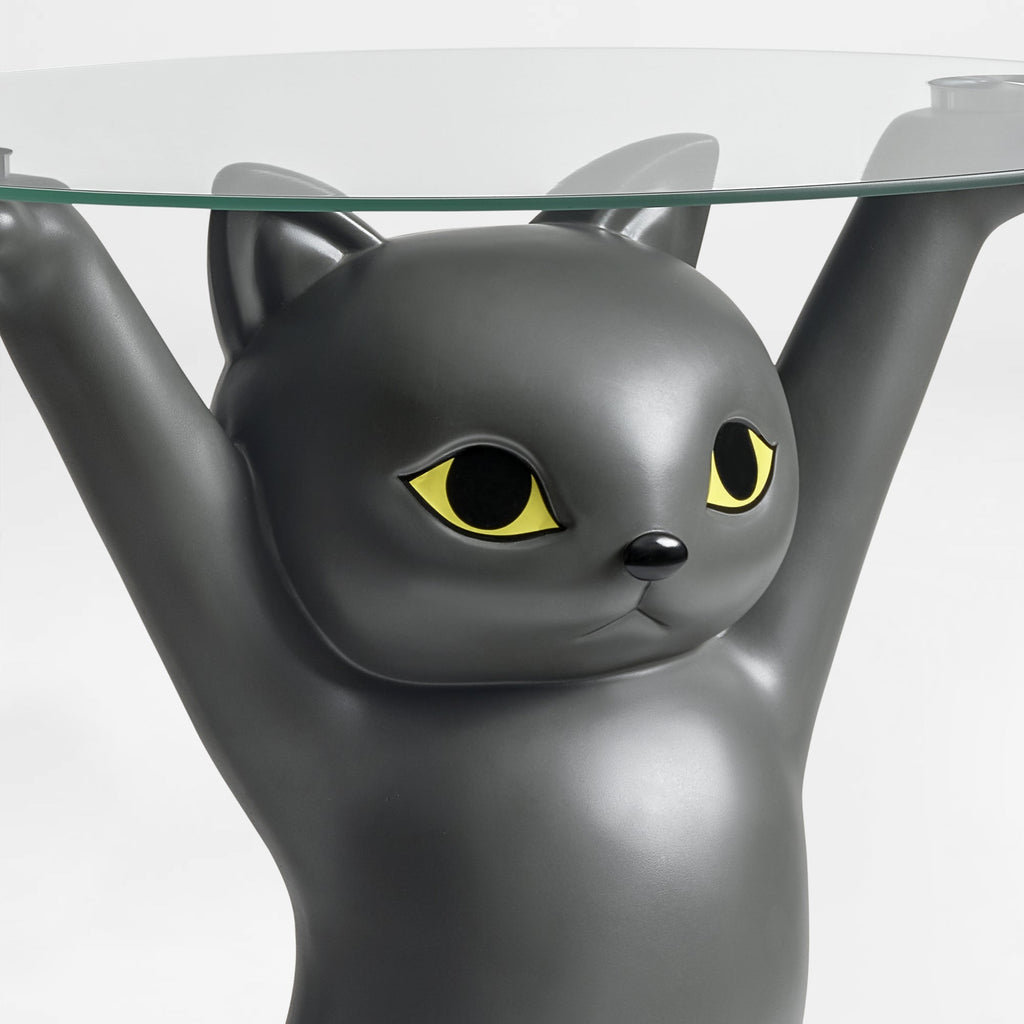 23" H, Enchanting Cat Side Table