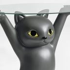23" H, Enchanting Cat Side Table