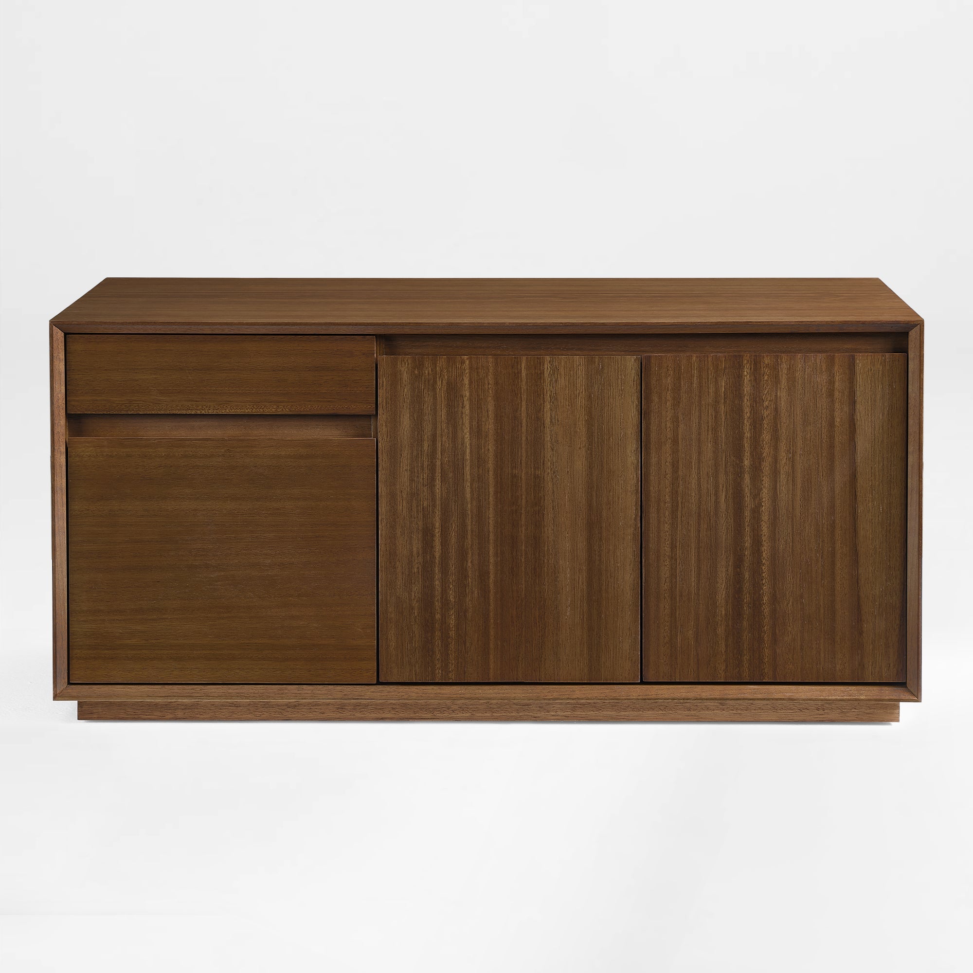 Zen Pro Series, 87"/72" Executive Standing Desk with Cabinets Set