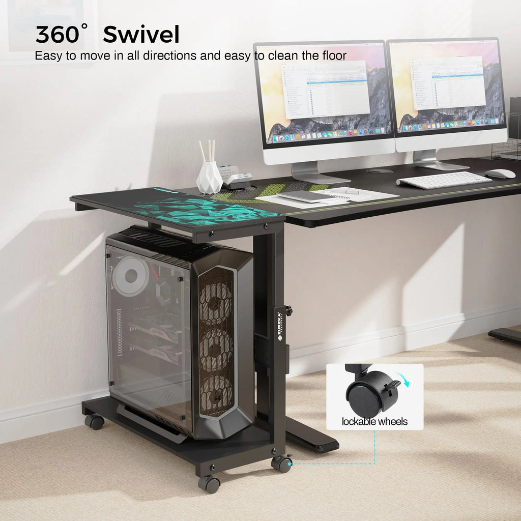 Mobile Height Adjustable CPU Cart