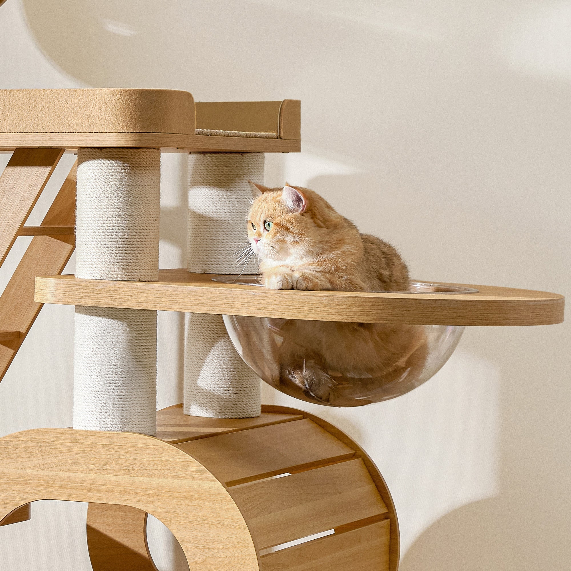Babylon, 76" Extra Large Multi-Cat Tree Tower