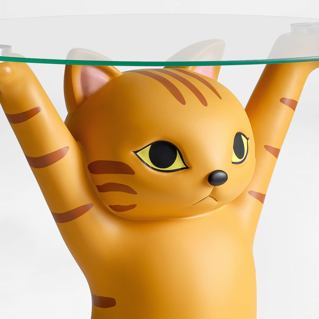 23" H, Enchanting Cat Side Table