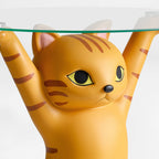 23" H, Enchanting Cat Side Table