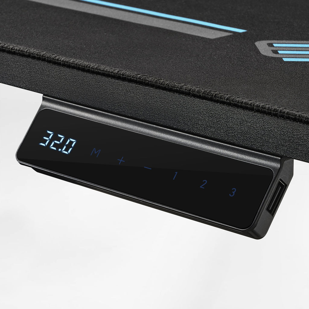 Aero Pro Wing Shaped Standing Desk (63"x23")