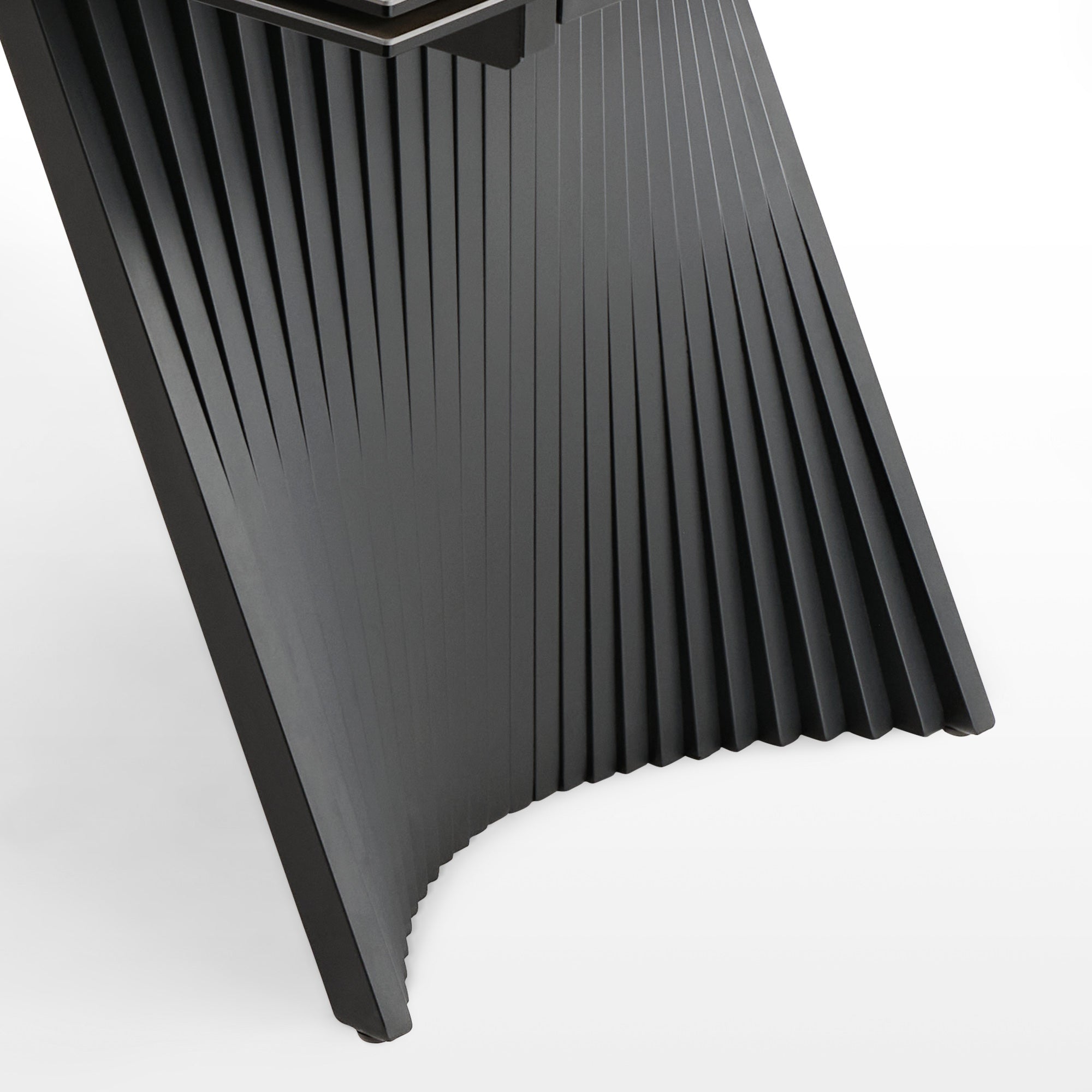 Charlotte, 90"-129" Extendable Dining Table with Sintered Stone Desktop