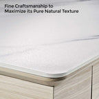 George, Slate Standing Desk, Artificial Marble Desktop (55"x23")