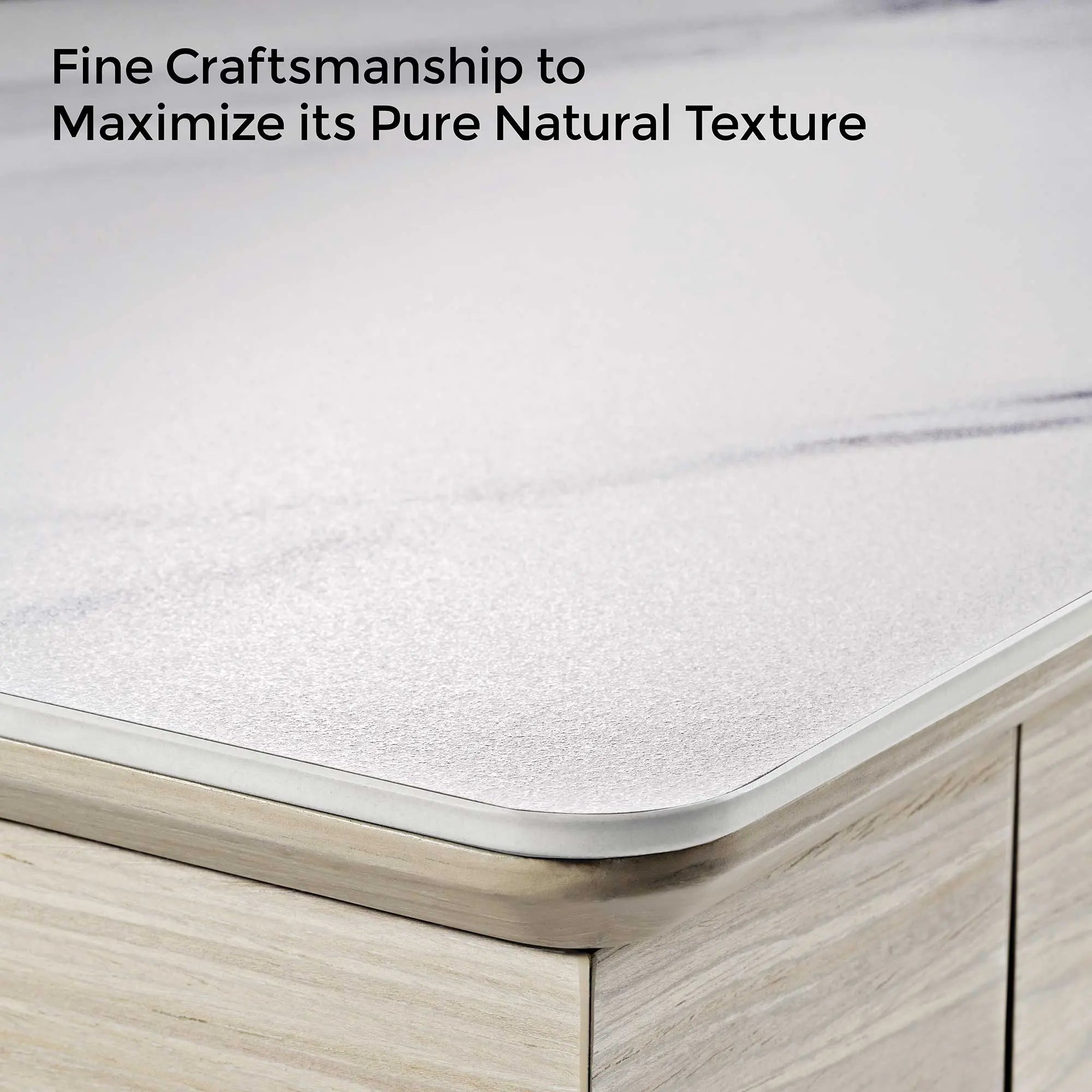 George, Slate Standing Desk, Artificial Marble Desktop (55"x23")