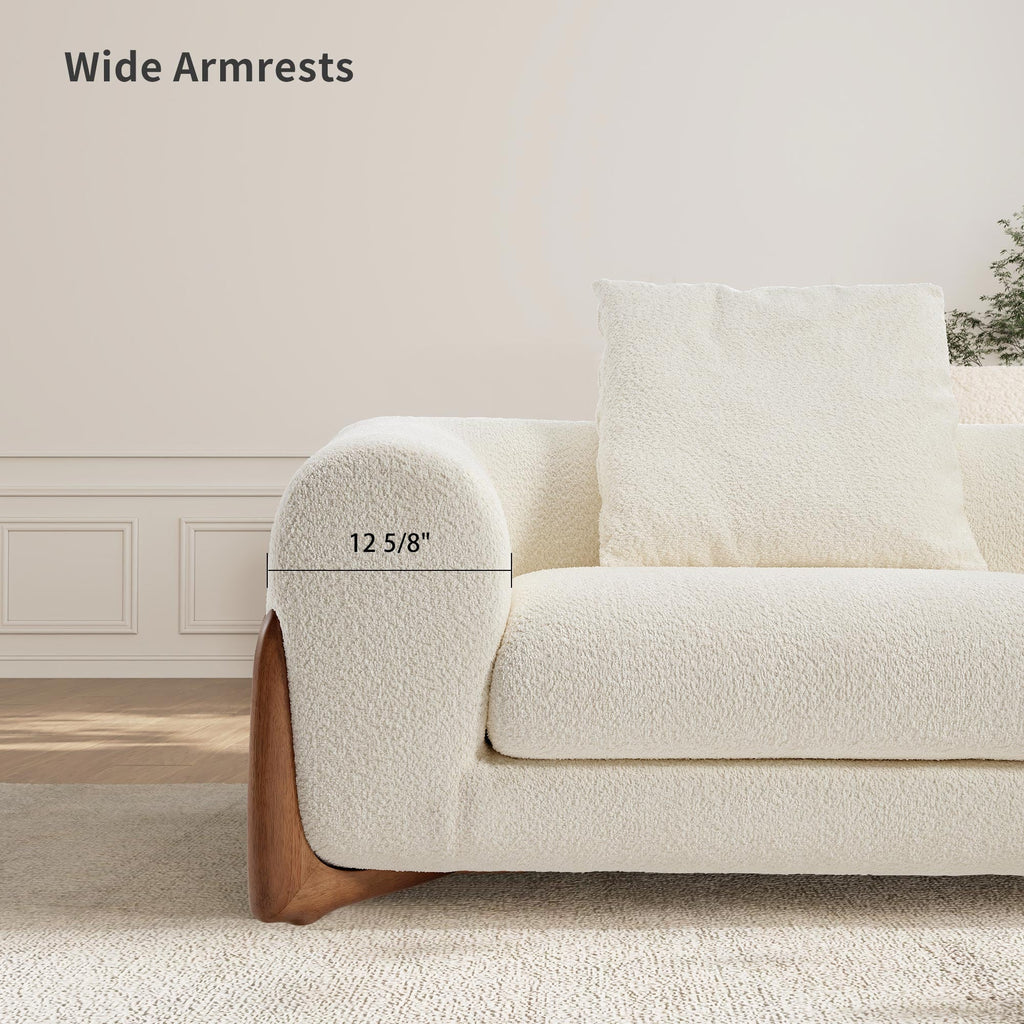 Rowan, Upholstered Accent Chair, Off White