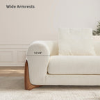 Rowan, Upholstered Accent Chair, Off White