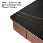 George, Slate Standing Desk, Artificial Marble Desktop (55"x23")