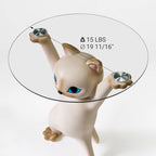 23" H, Enchanting Cat Side Table