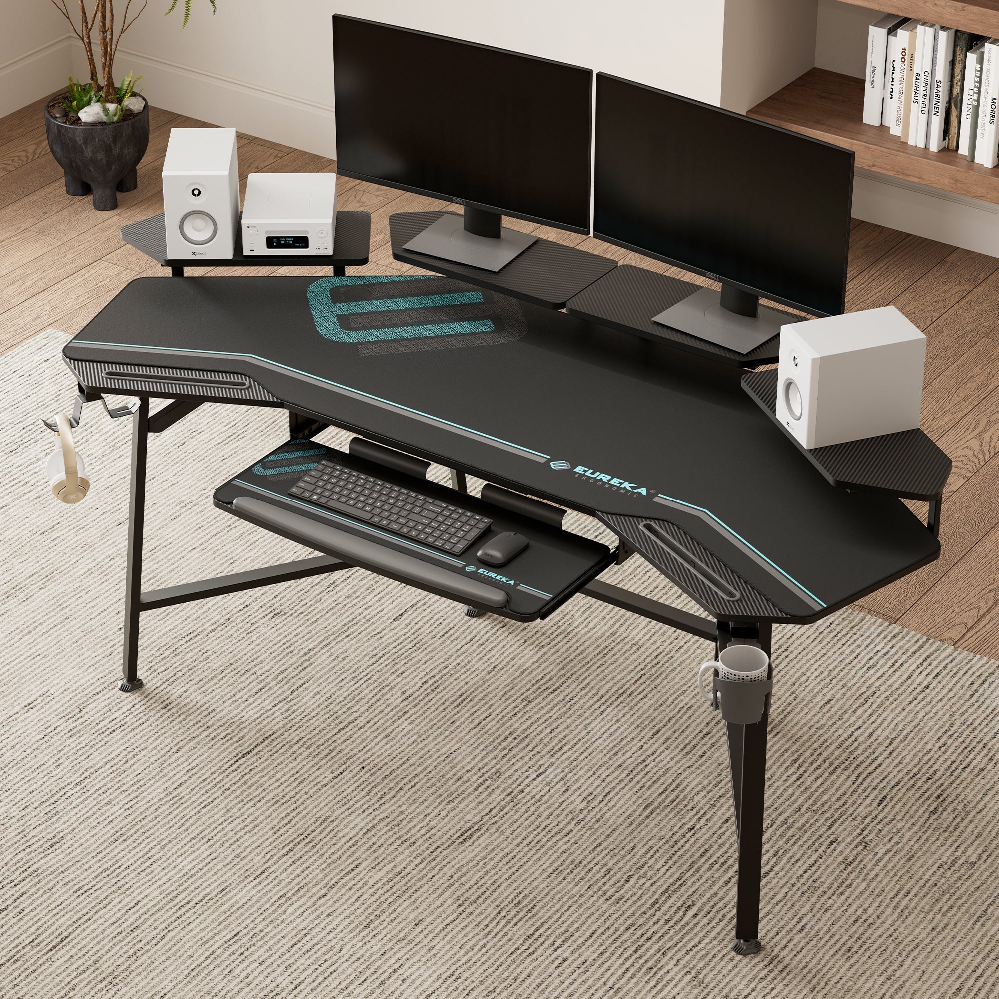 Convertible Desktop Shelves, Set of 2