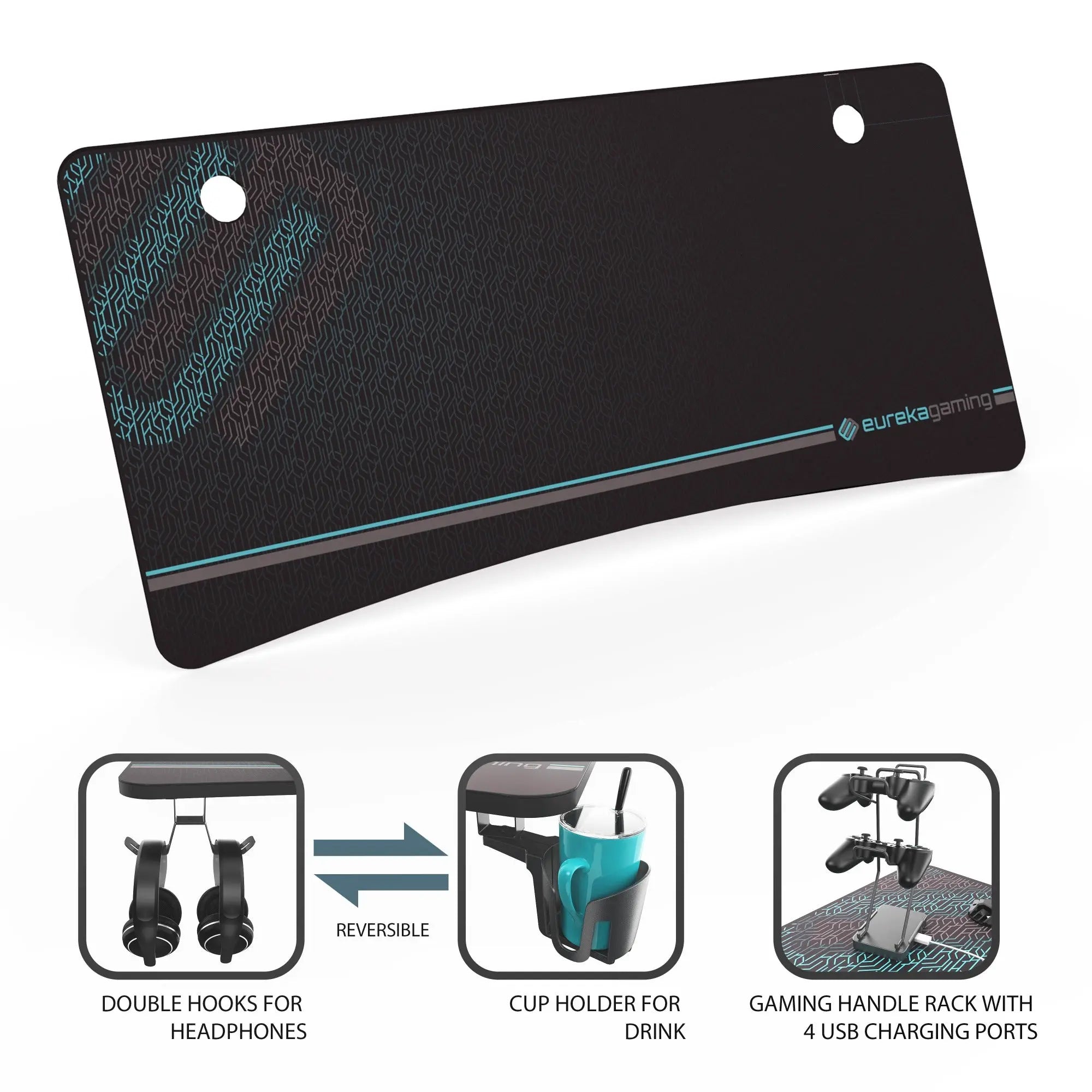 Full-Surface Mousepad Gaming Desk (60"x27")