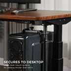 Knob-Operated Adjustable CPU Holder