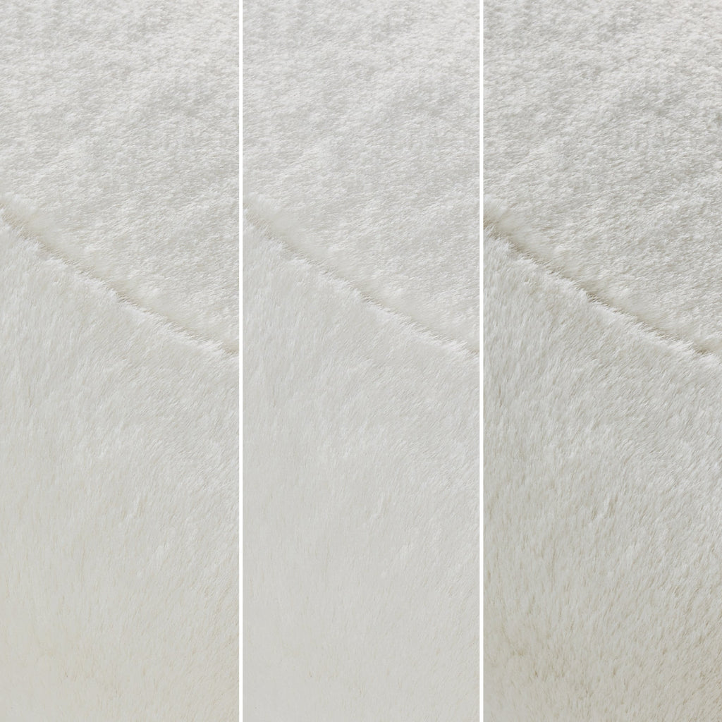 Adele, Upholstered Swivel Chair, White