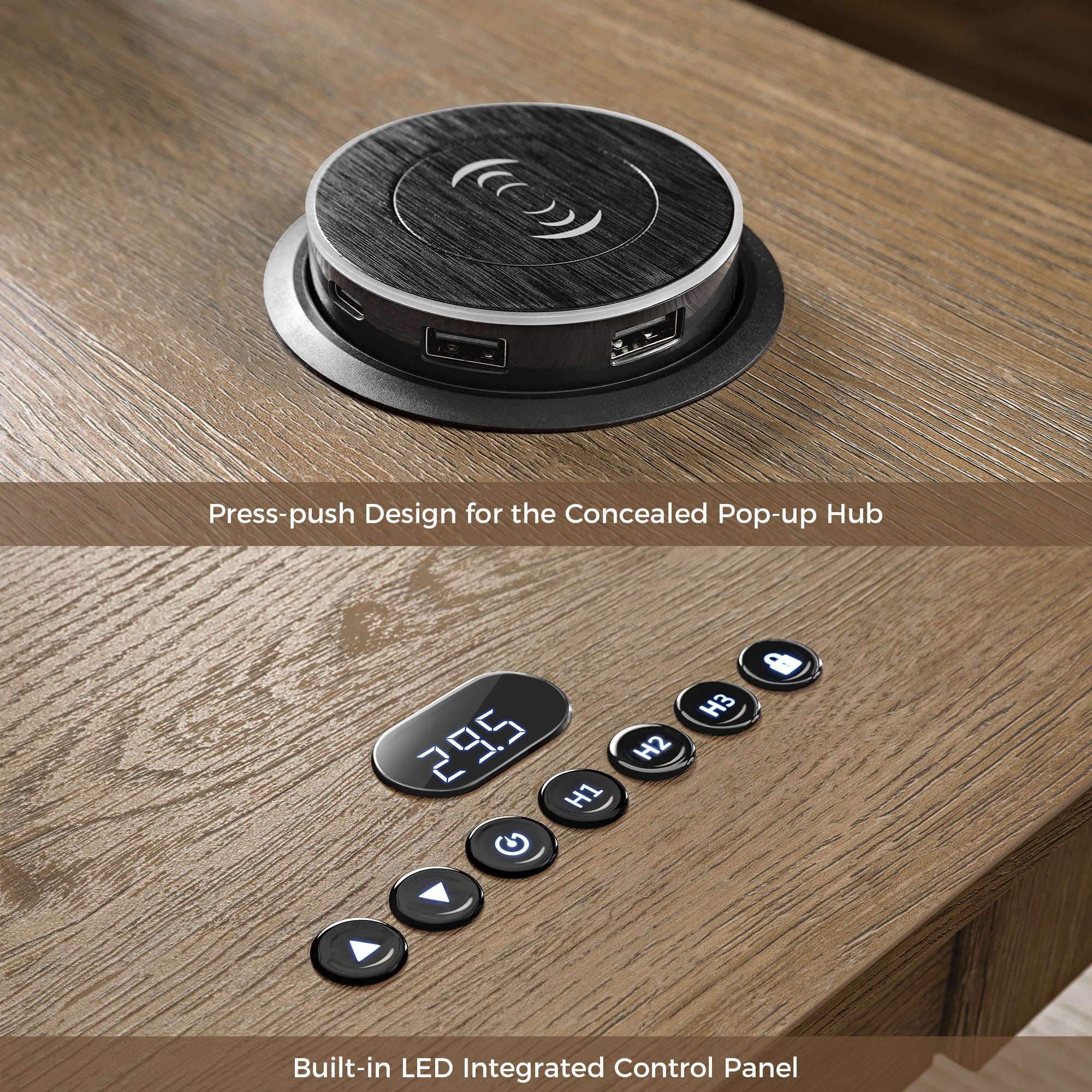 Ark EL Executive Standing Desk (60"x26")