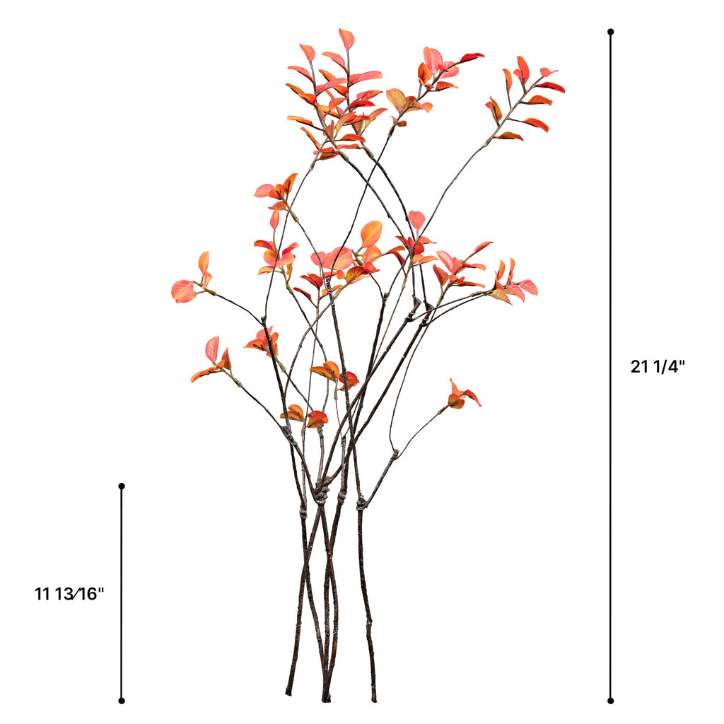 ALD-01, 21"/35" H Fall Ficus Branches