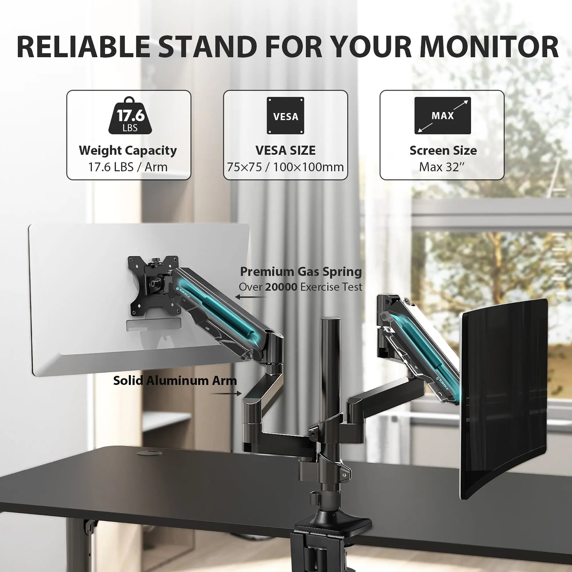 Dual Monitor Arm