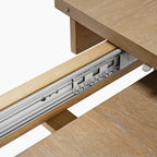 Edora Oak Extendable Dining Table (70.9" -92.5")