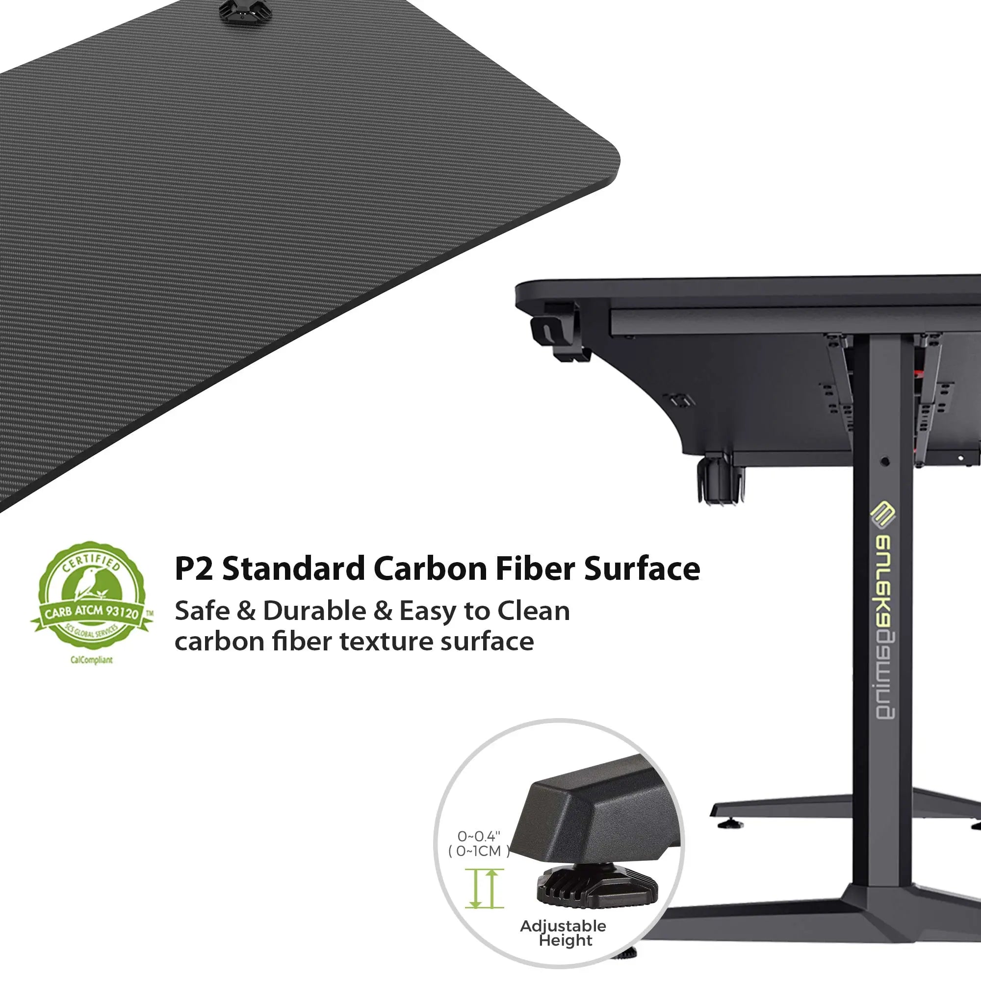 Full-Surface Mousepad Gaming Desk (60"x27")