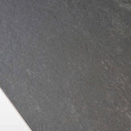 Savoy, 78"-118" Extendable Dining Table with Sintered Stone, Black