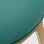 Kataleah, Velvet Dining Side Chairs Set of 2, Green